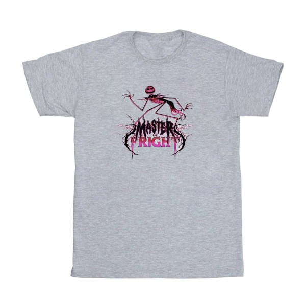 Nightmare Before Christmas Dam T-shirt för Kvinnor/Damer Master Of Fright Jack Sports Grey L