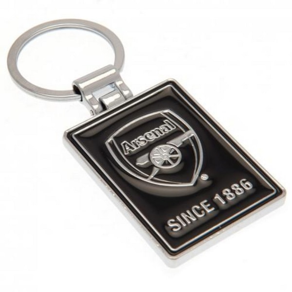 Arsenal FC Penna och nyckelring Set One Size Svart/Silver Black/Silver One Size