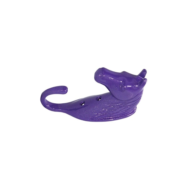 Perry Equestrian Häst Huvud Enstaka Stall/Väggkrok En Storlek Pu Purple One Size