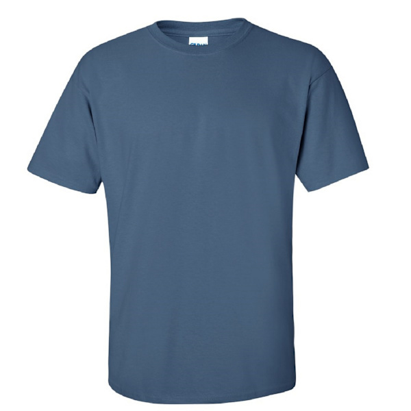 Gildan Mens Ultra Cotton Kortärmad T-shirt M Indigo Blå Indigo Blue M