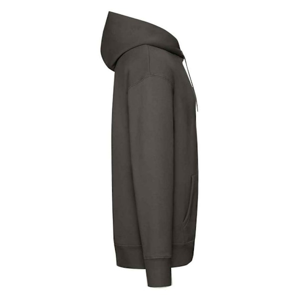 Fruit of the Loom Premium Hoodie för män 4XL Charcoal Charcoal 4XL