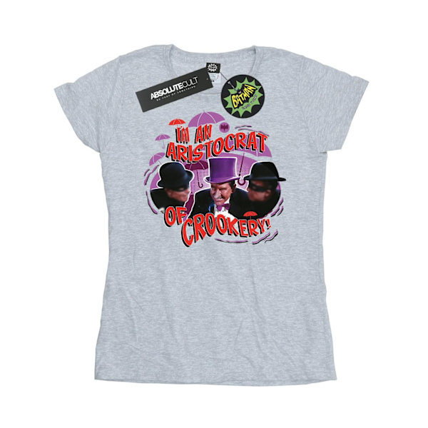 DC Comics Dam/Kvinnor Batman TV-serie The Penguin Aristocrat Sports Grey XXL