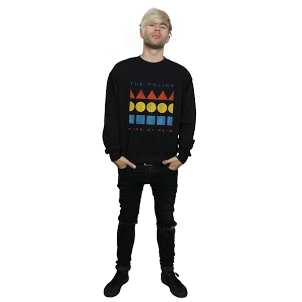 The Police King Of Pain Sweatshirt L Svart Black L