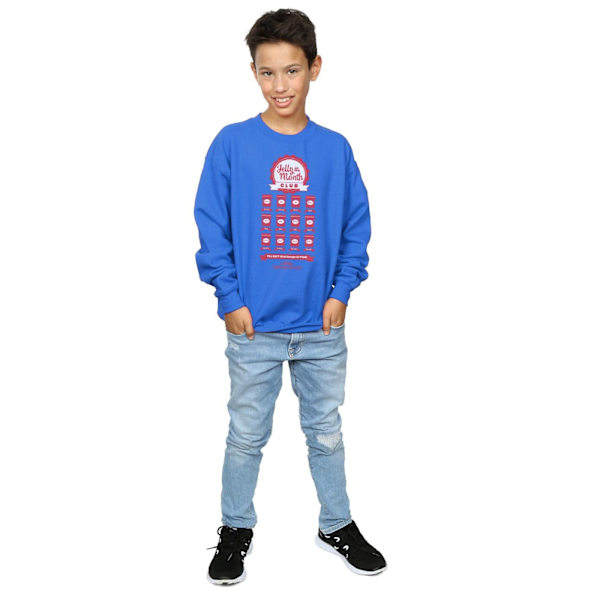 National Lampoon´s Christmas Vacation Boys Jelly Club Sweatshirt Royal Blue 9-11 Years