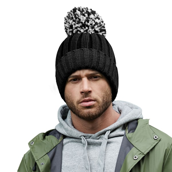 Beechfield Hygge Beanie One Size Svart Black One Size