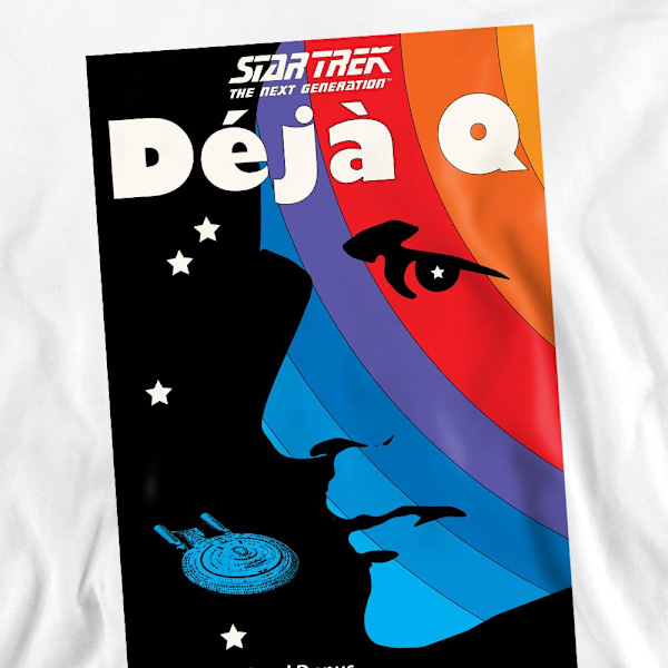 Star Trek Unisex Vuxen The Next Generation Säsong 3 Avsnitt 13 White M