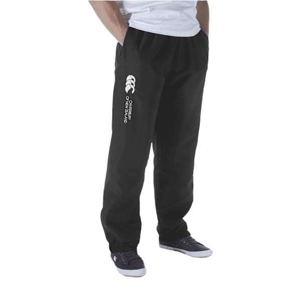 Canterbury Childrens/Kids Cuffed Ankle Tracksuit Bottoms 14 Yea Black 14 Years