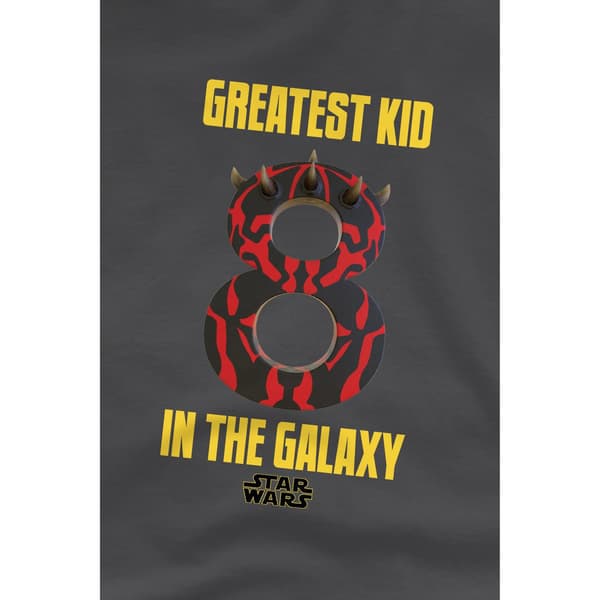 Star Wars Barn/Barn Största Barn Darth Maul T-Shirt 5-6 År Charcoal 5-6 Years
