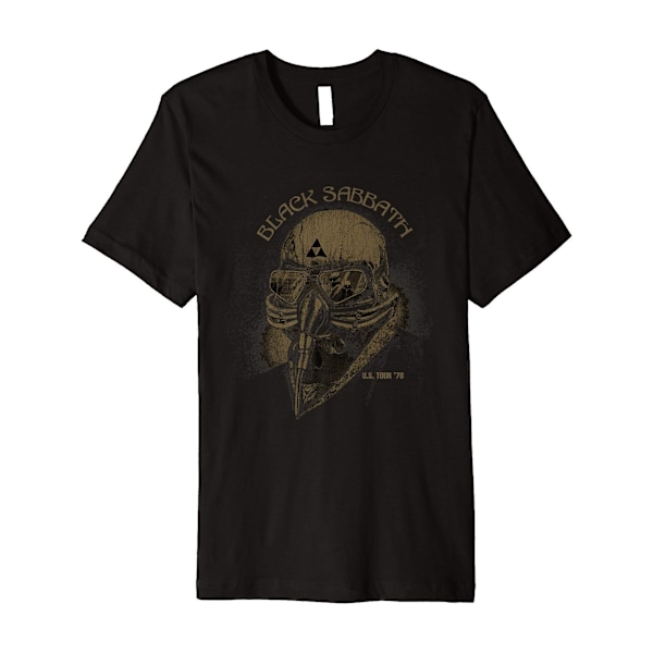 Black Sabbath Dam/Kvinnor US Tour 1978 Skinny T-Shirt XXL Svart Black XXL
