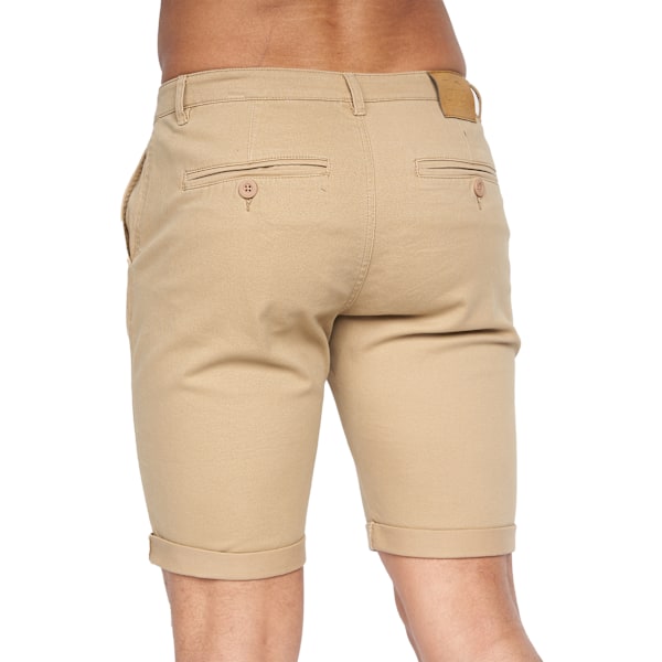 Crosshatch Mens Sinwood Chino Shorts 34R Sand Sand 34R