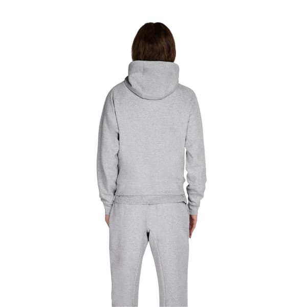 No Fear Herr Logotyp Bomull Hel Dragkedja Huvtröja S Grå Grey S