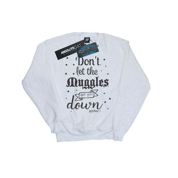 Harry Potter Herr Don´t Let The Muggles Sweatshirt XXL Vit White XXL