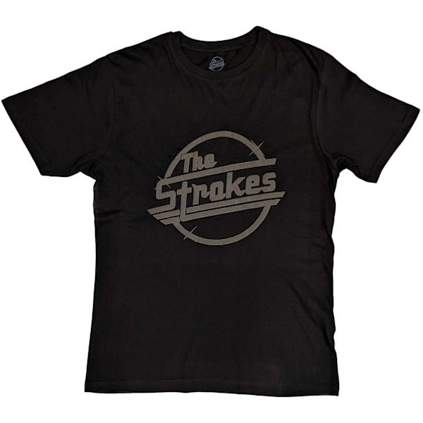 The Strokes Unisex Adult OG Magna Cotton Hi-Build T-Shirt M Bla Black M