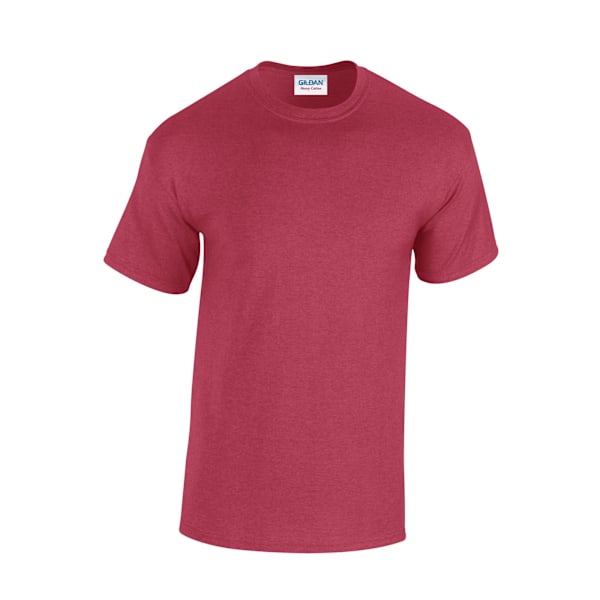 Gildan Herr T-shirt i kraftig bomull XL Antik körsbärsröd Antique Cherry Red XL