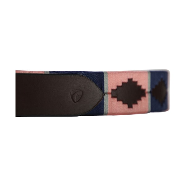 Hy Unisex Vuxen Synergy Collection Läder Polo Bälte S-M Grape/ Grape/Riviera Blue S-M