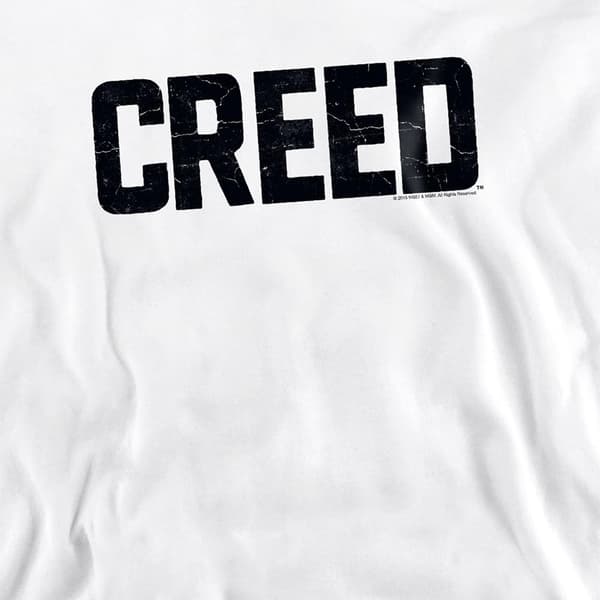 Creed Unisex Vuxen Spräckt Logotyp Sweatshirt S Vit White S