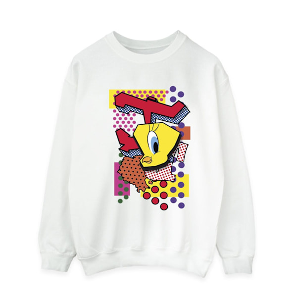 Looney Tunes Tweety Pop Art Sweatshirt XXL Vit White XXL