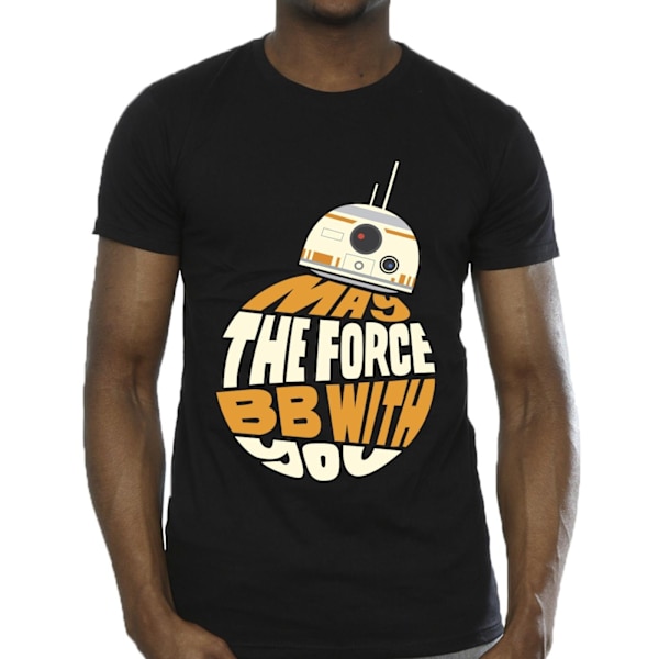 Star Wars Herr May The Force BB8 T-shirt XXL Svart Black XXL