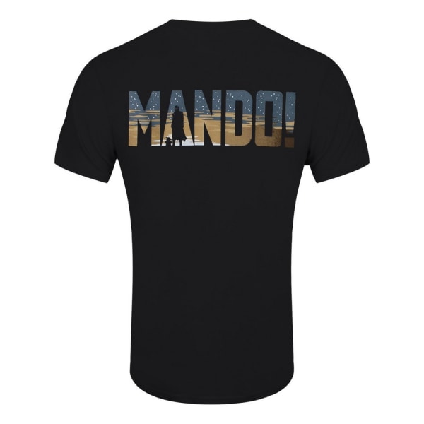 Star Wars: The Mandalorian Unisex Adult Row Of Helmets T-shirt Black One Size