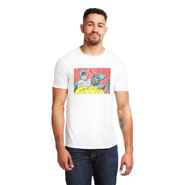 Batman T-shirt för män, vit White M