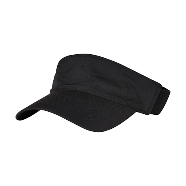 Flexfit Unisex Adult Performance Visor Cap One Size Black Black One Size
