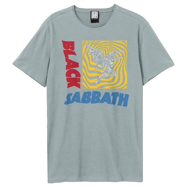 Amplified Unisex Vuxen Henry Square Black Sabbath T-Shirt L Str Strange Blue L