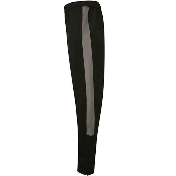 Finden & Hales Herr Stickad Träningsbyxor 3XL Svart/Gunmetal Black/Gunmetal 3XL