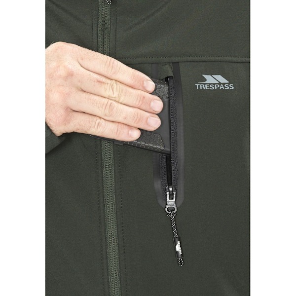 Trespass Mens Accelerator II Vattentät Softshelljacka S Oliv Olive S