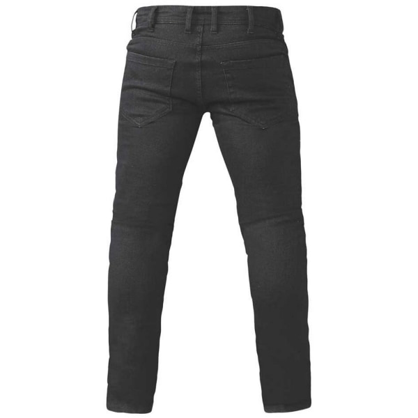 D555 Mens Claude Slim Fit Stretch Jeans 30S Svart Black 30S