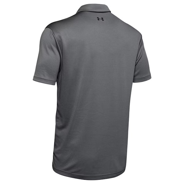 Under Armour Tech Pikétröja för män XXL Grafit/Svart Graphite/Black XXL