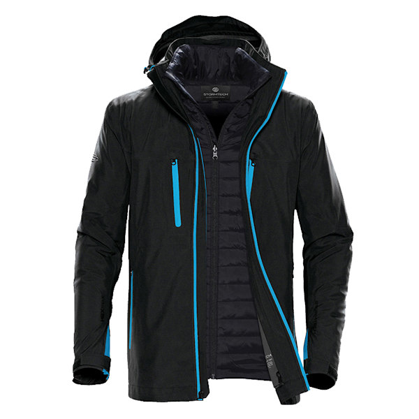 Stormtech Matrix System Jacka L Svart/Elblå Black/Electric Blue L