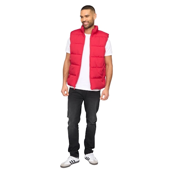 Bewley & Ritch Stanten Puffer Väst för Män XL Röd Red XL
