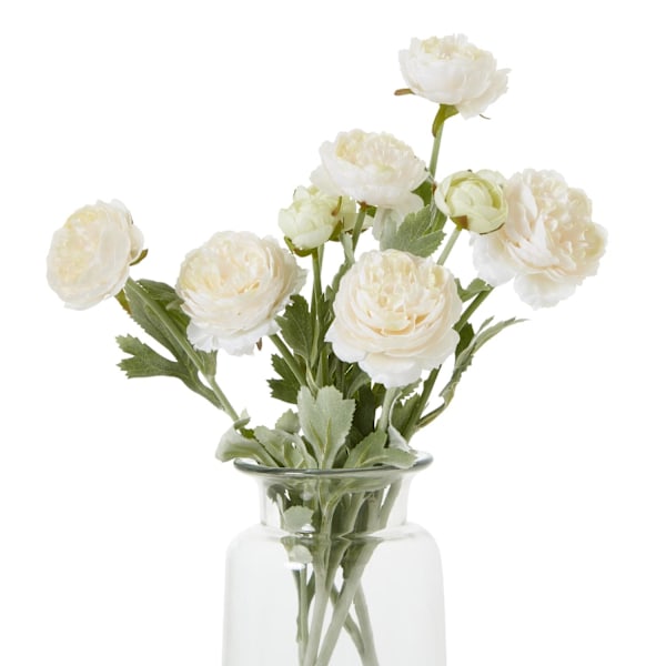 Hill Interiors The Natural Garden Collection Ranunkel Konstgjord Apricot One Size