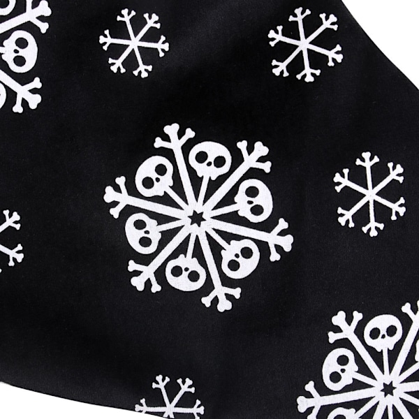 Something Different Creepy Julstrumpa One Size Svart/Vit Black/White One Size
