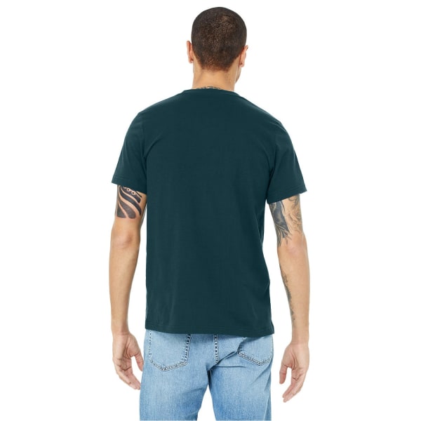 Canvas unisex jersey T-shirt med rund hals / kortärmad herr T-Sh Gold M