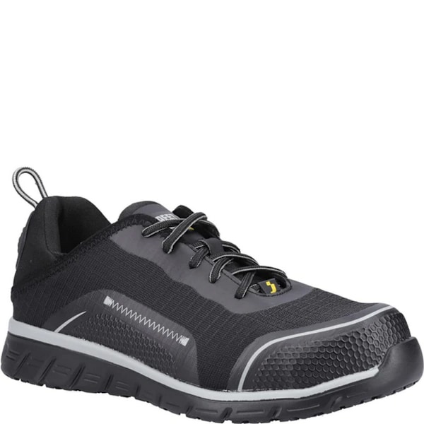 Safety Jogger Herr LIGERO2 S1P Låga Säkerhetsskor 12 UK Svart Black 12 UK