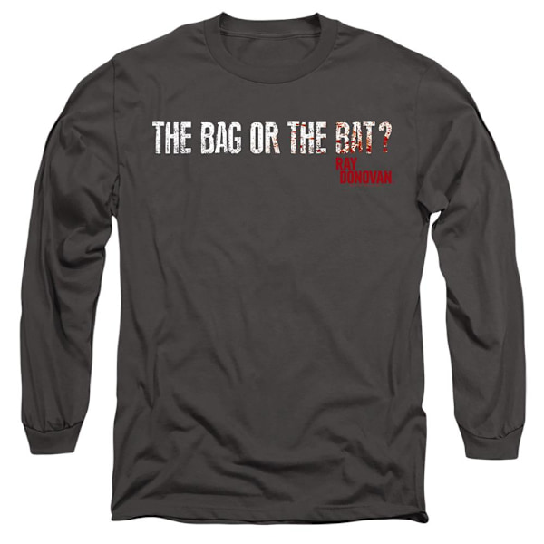 Ray Donovan Unisex Vuxen Väska Eller Fladdermus T-Shirt XXL Kolgrå Charcoal XXL