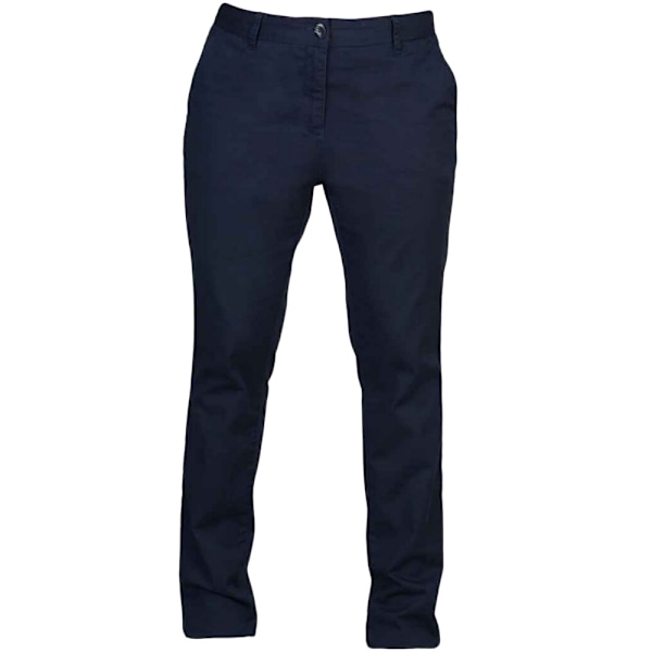 Front Row Dam/Damer Stretch Chinos 8 UK Marinblå Navy 8 UK