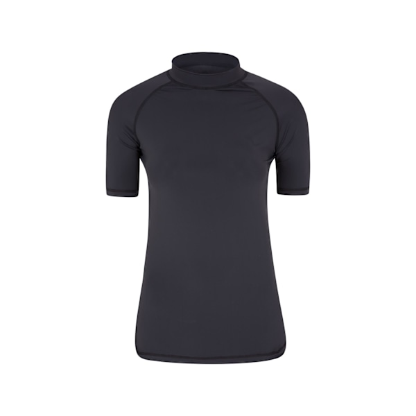 Mountain Warehouse Dam/Kvinnors UV-skydd Rash Guard 8 UK Black 8 UK