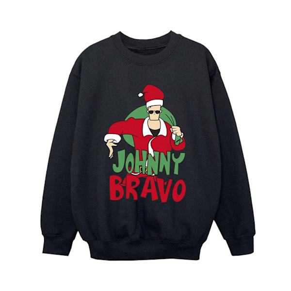 Johnny Bravo Boys Johnny Christmas Sweatshirt 9-11 år Svart Black 9-11 Years