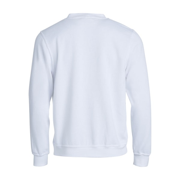 Clique Unisex Vuxen Basic Rund Hals Sweatshirt XXL Vit White XXL