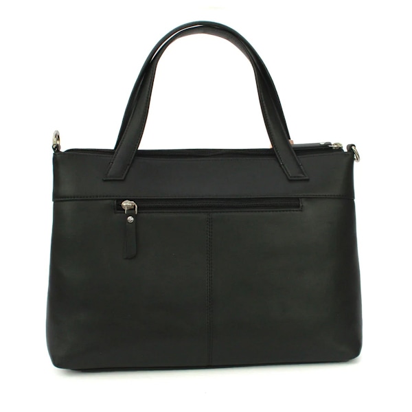 Eastern Counties Leather Verity Läderhandväska One Size Svart Black One Size