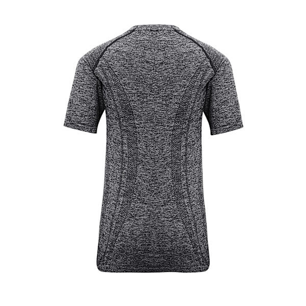 TriDri Dam/Kvinnor Sömlös 3D Passform Multi Sport Prestanda Kortärmad Topp XL Charcoal Charcoal XL