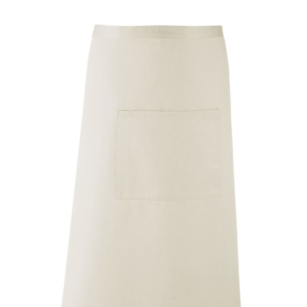 Premier Unisex Färger Bar Förkläde / Arbetskläder (Lång Kontinental Stil) Natural One Size
