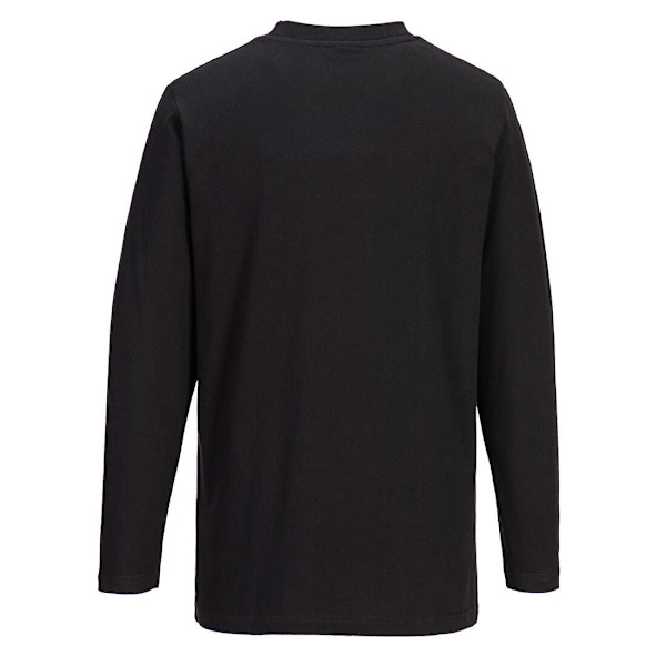 Portwest Herr Långärmad T-shirt M Svart Black M
