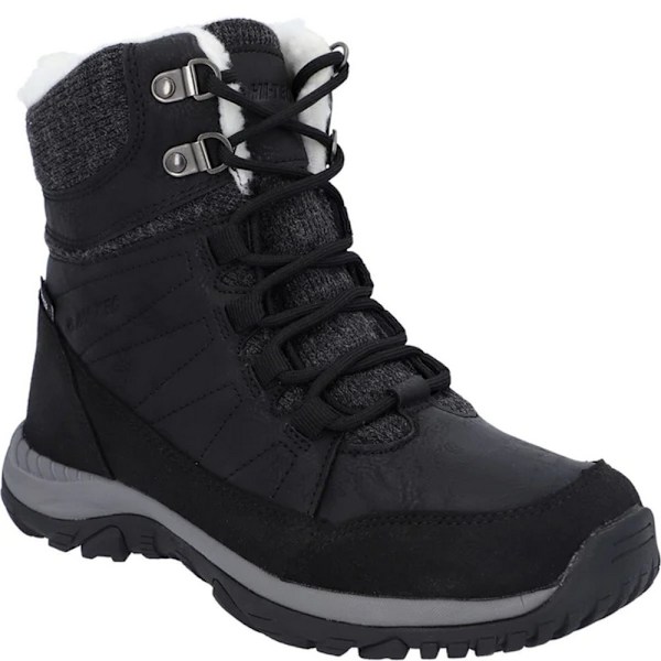 Hi-Tec Riva Mid Boots för Kvinnor/Dam 8 UK Svart Black 8 UK