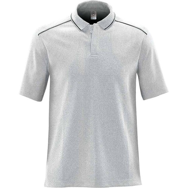 Stormtech Mens Endurance HD Polo Shirt 3XL Vit/Dolphin White/Dolphin 3XL