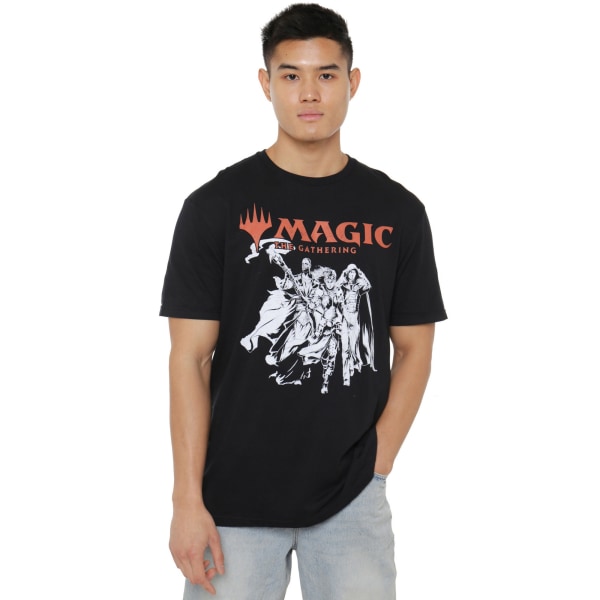 Magic The Gathering Mens The Planeswalkers T-Shirt XL Svart Black XL
