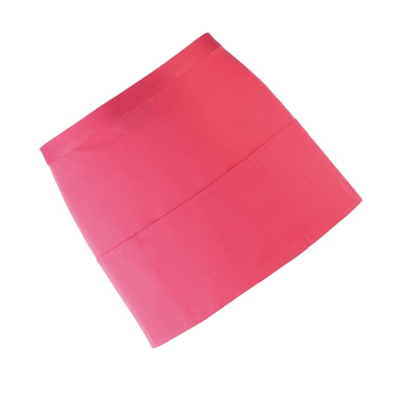 Premier Dam/Kvinnors Färger 3 Fickor Förkläde / Arbetskläder (Paket med 2) Fuchsia One Size