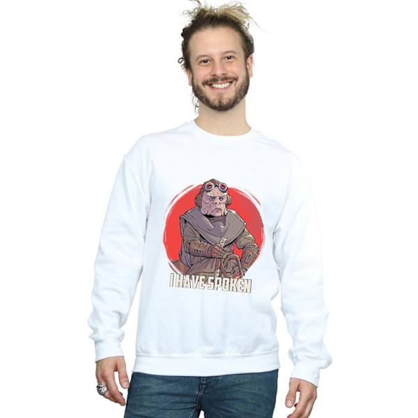 Star Wars The Mandalorian I Have Spoken Sweatshirt 4XL Vit White 4XL